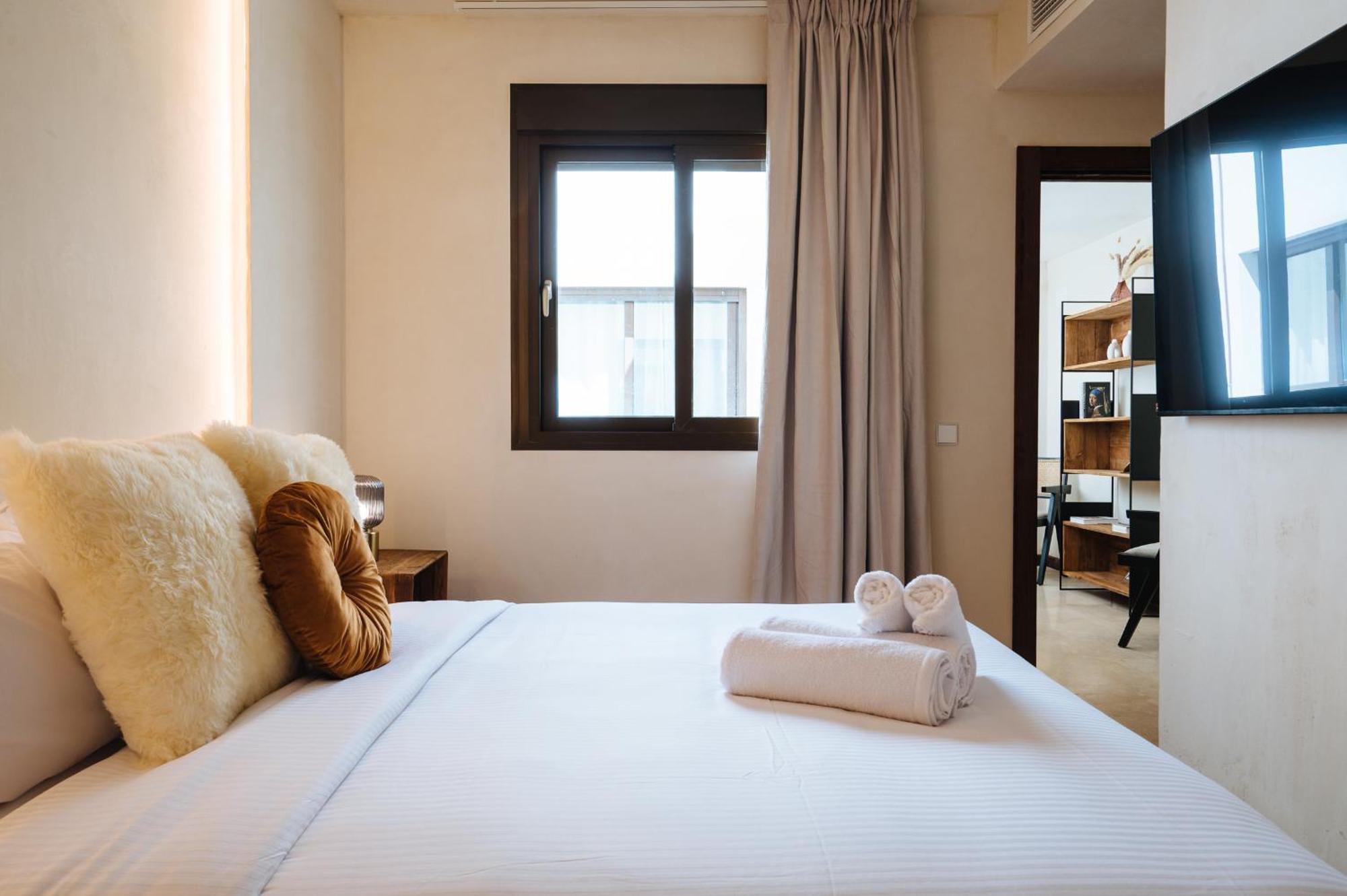 Apartamentos La Vistosona סביליה מראה חיצוני תמונה