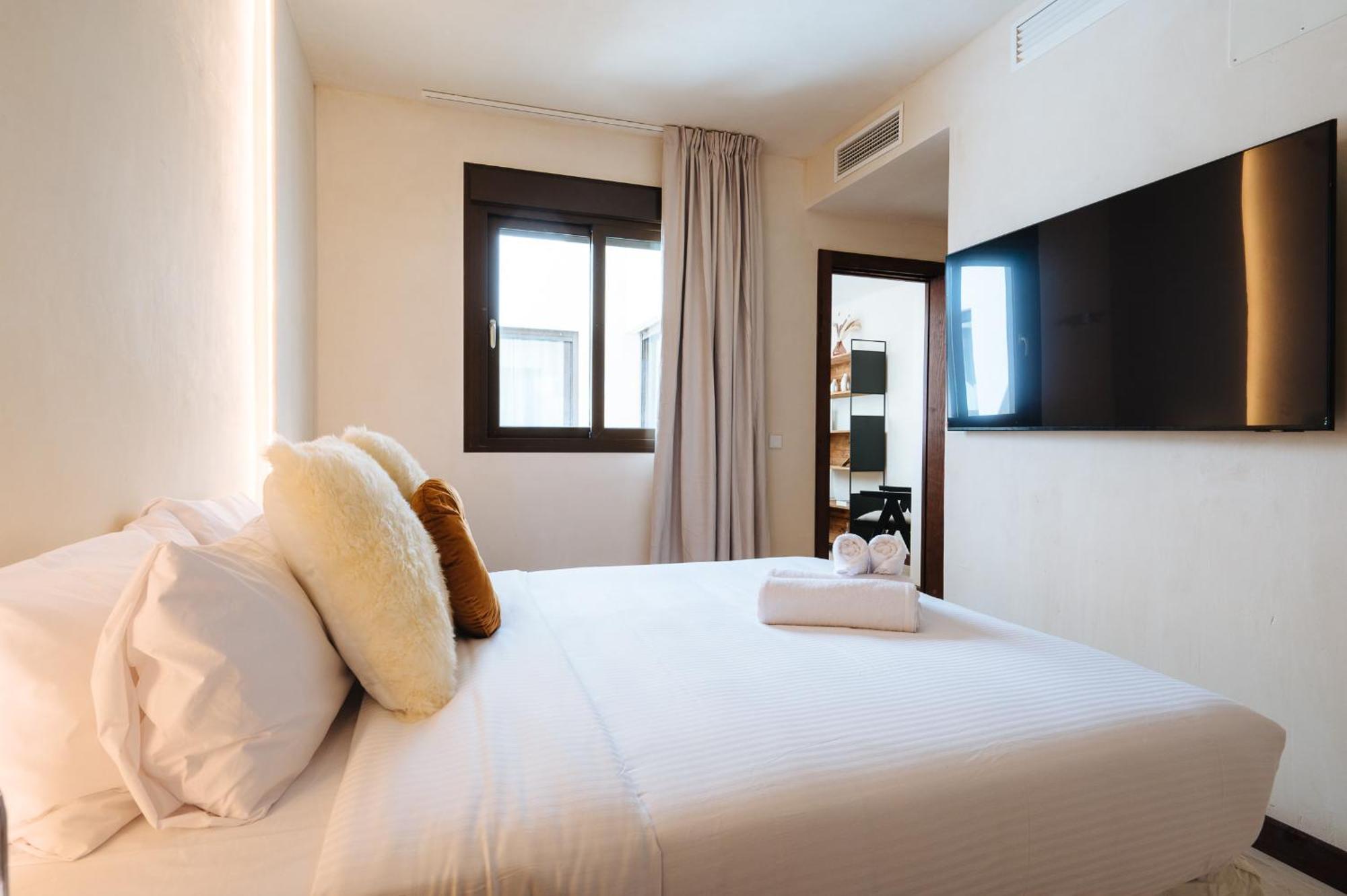 Apartamentos La Vistosona סביליה מראה חיצוני תמונה